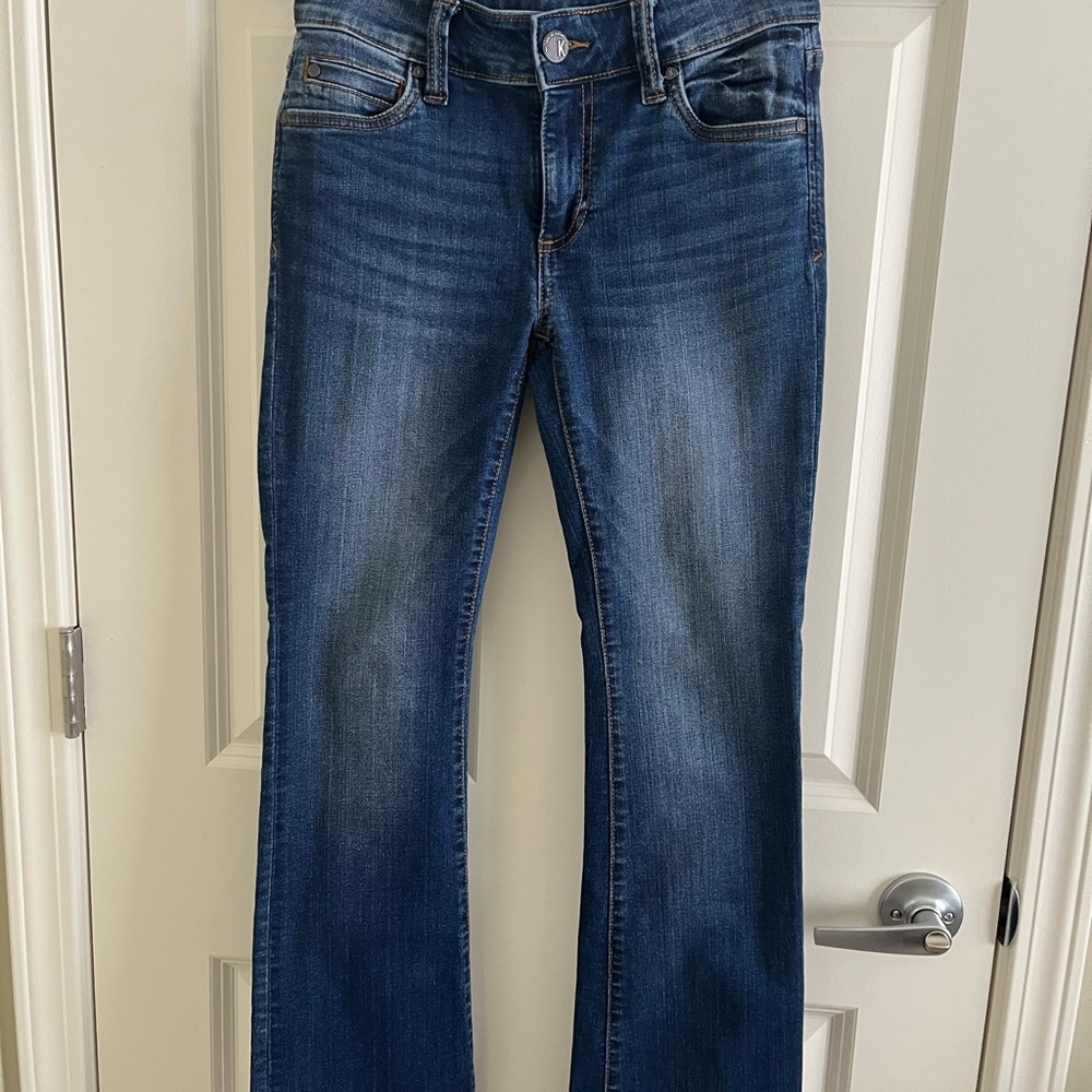 Kut from the Kloth Medium Blue Boot Cut Jeans